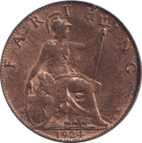 1924 FARTHING ( GF ) - FARTHING - Cambridgeshire Coins