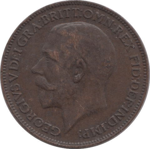1924 FARTHING ( GF ) - Farthing - Cambridgeshire Coins