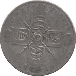 1924 FLORIN ( NF ) - FLORIN - Cambridgeshire Coins