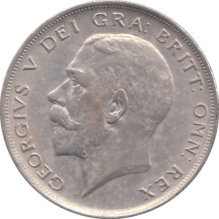 1924 HALFCROWN ( AUNC ) - HALFCROWN - Cambridgeshire Coins