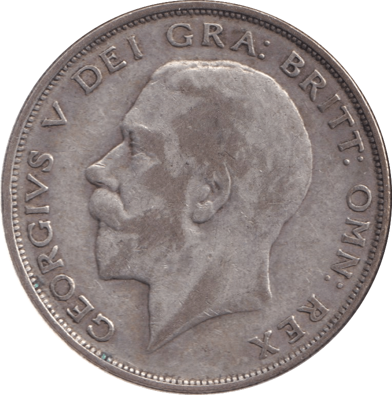 1924 HALFCROWN ( FINE ) - HALFCROWN - Cambridgeshire Coins