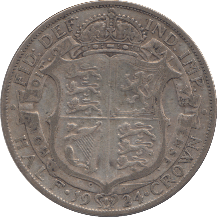 1924 HALFCROWN ( GF ) - HALFCROWN - Cambridgeshire Coins