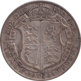 1924 HALFCROWN ( GF ) - HALFCROWN - Cambridgeshire Coins
