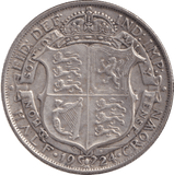 1924 HALFCROWN ( GF ) - HALFCROWN - Cambridgeshire Coins