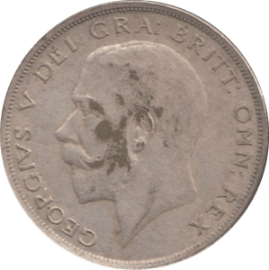 1924 HALFCROWN ( GVF ) - Halfcrown - Cambridgeshire Coins