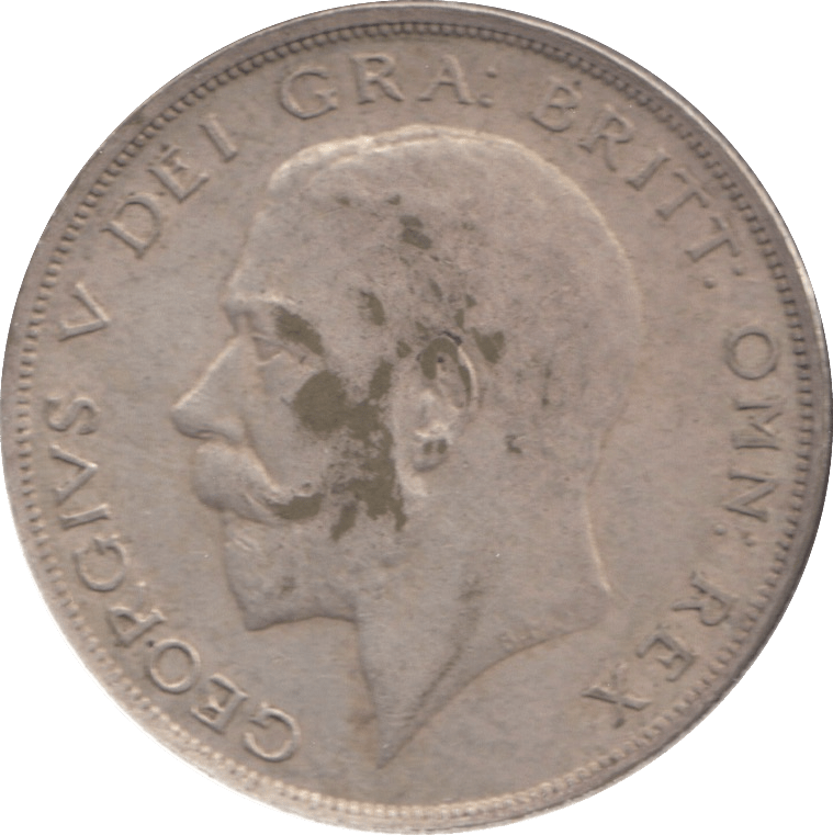 1924 HALFCROWN ( GVF ) - Halfcrown - Cambridgeshire Coins