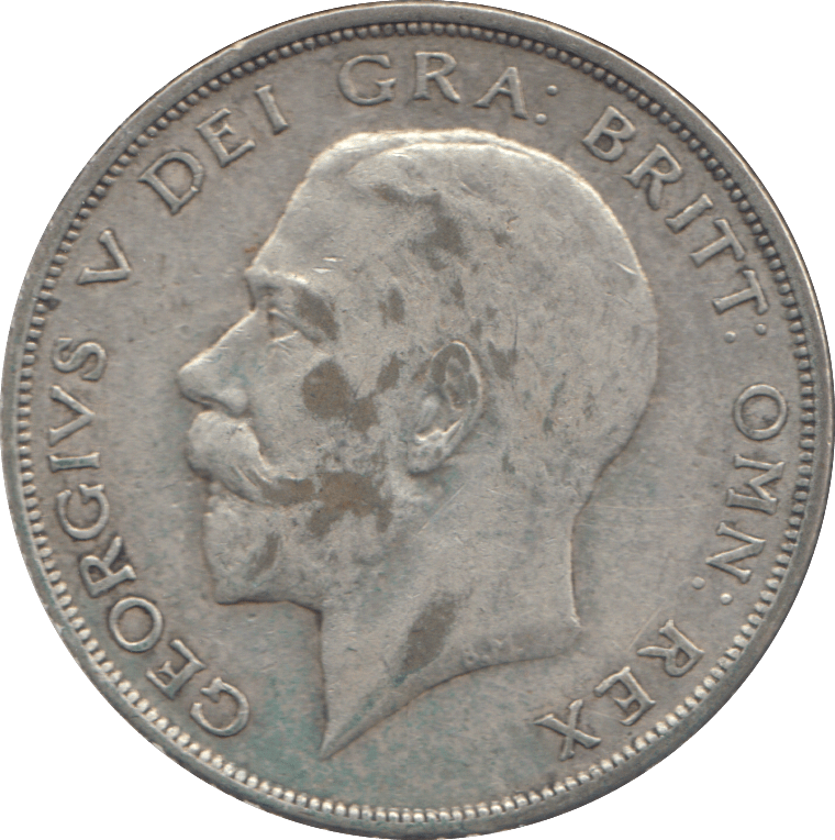 1924 HALFCROWN ( VF ) - HALFCROWN - Cambridgeshire Coins
