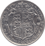 1924 HALFCROWN ( VF ) - HALFCROWN - Cambridgeshire Coins