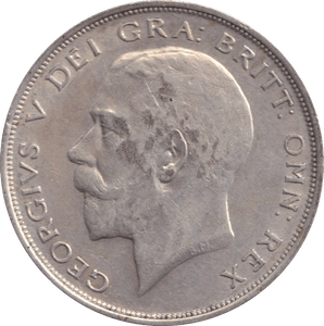 1924 HALFCROWN ( VF ) - HALFCROWN - Cambridgeshire Coins