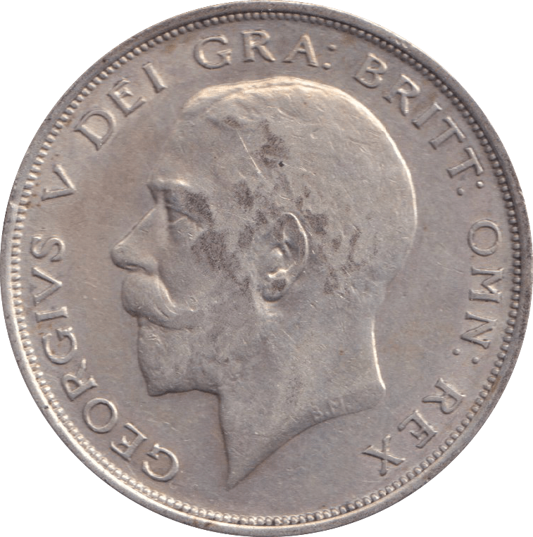 1924 HALFCROWN ( VF ) - HALFCROWN - Cambridgeshire Coins