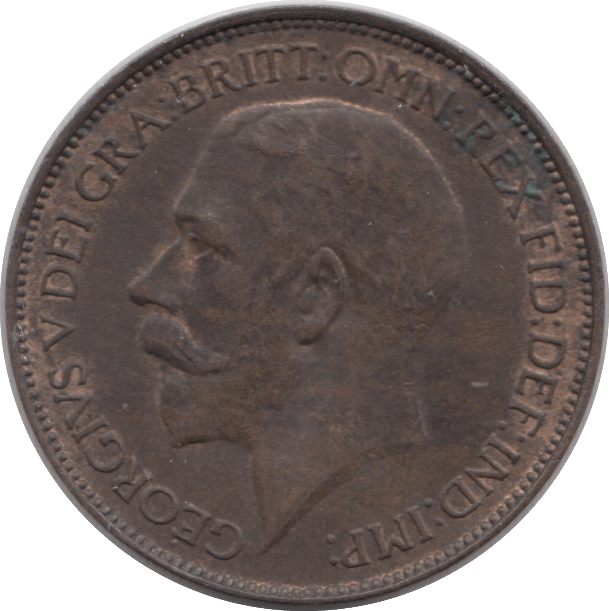 1924 HALFPENNY ( AUNC ) - Halfpenny - Cambridgeshire Coins