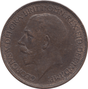 1924 HALFPENNY ( AUNC ) - HALFPENNY - Cambridgeshire Coins