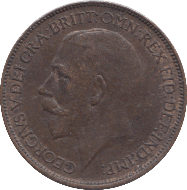 1924 HALFPENNY ( AUNC ) - HALFPENNY - Cambridgeshire Coins