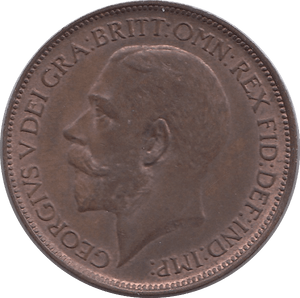 1924 HALFPENNY ( UNC ) - HALFPENNY - Cambridgeshire Coins