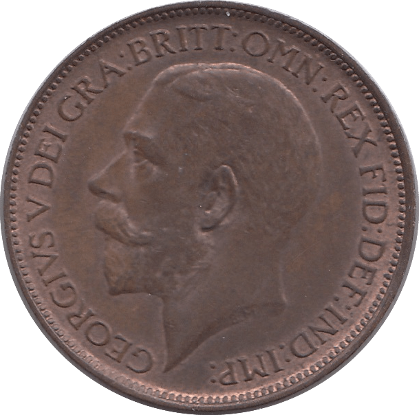 1924 HALFPENNY ( UNC ) - HALFPENNY - Cambridgeshire Coins