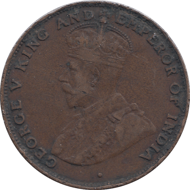 1924 HONG KONG CENT - WORLD COINS - Cambridgeshire Coins