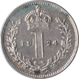 1924 MAUNDY ONE PENNY ( AUNC ) - MAUNDY ONE PENNY - Cambridgeshire Coins