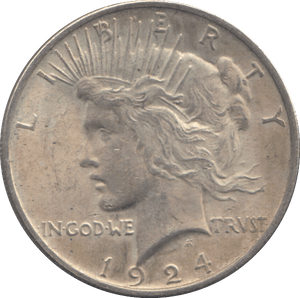 1924 ONE DOLLAR UNITED STATES OF AMERICA - WORLD COINS - Cambridgeshire Coins