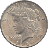 1924 ONE DOLLAR UNITED STATES OF AMERICA - WORLD COINS - Cambridgeshire Coins