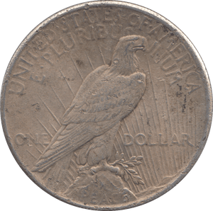 1924 PEACE DOLLAR USA - WORLD COINS - Cambridgeshire Coins