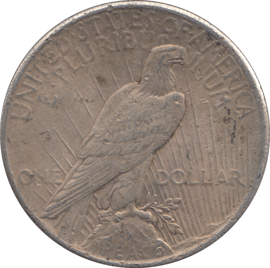 1924 PEACE DOLLAR USA - WORLD COINS - Cambridgeshire Coins