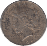 1924 PEACE DOLLAR USA - WORLD COINS - Cambridgeshire Coins