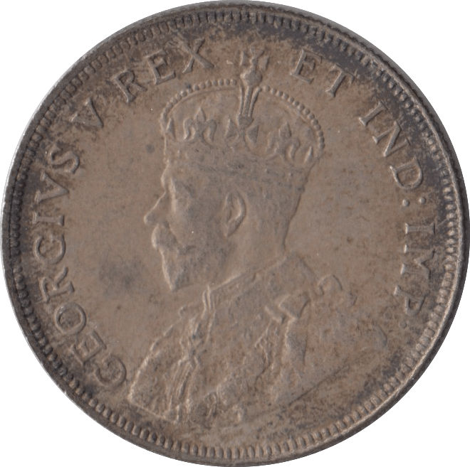 1924 SHILLING EAST AFRICA - SILVER WORLD COINS - Cambridgeshire Coins