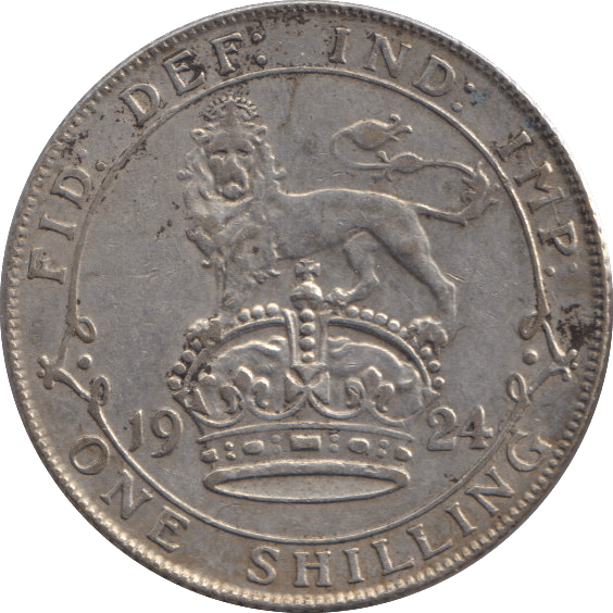 1924 SHILLING ( EF ) - SHILLING - Cambridgeshire Coins