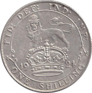 1924 SHILLING ( EF ) - SHILLING - Cambridgeshire Coins