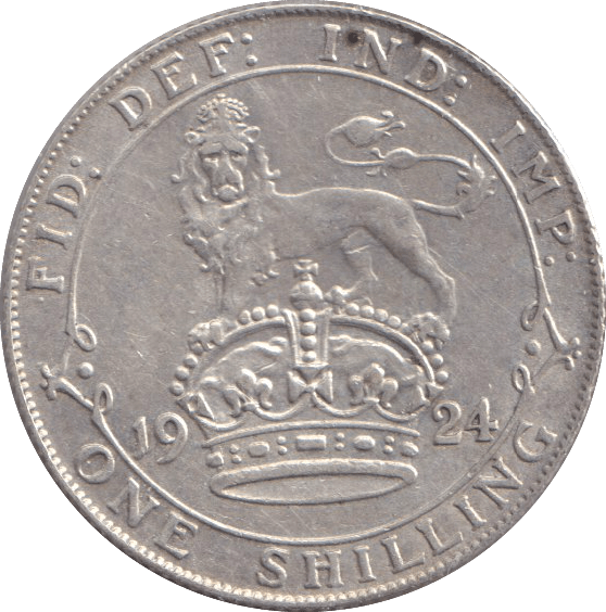 1924 SHILLING ( EF ) - SHILLING - Cambridgeshire Coins