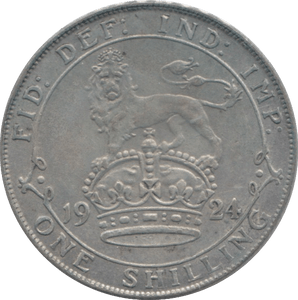 1924 SHILLING ( GVF ) - Shilling - Cambridgeshire Coins