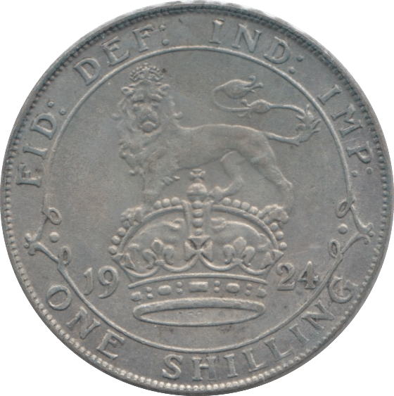 1924 SHILLING ( GVF ) - Shilling - Cambridgeshire Coins