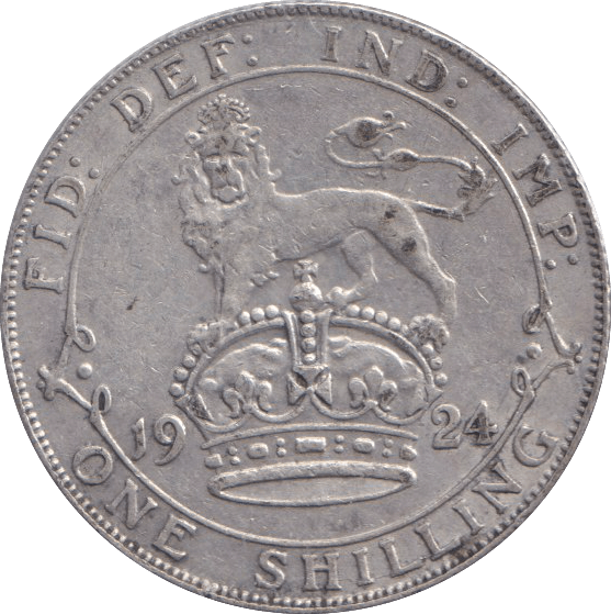 1924 SHILLING ( VF ) - SHILLING - Cambridgeshire Coins