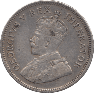 1924 SILVER ONE SHILLING SOUTH AFRICA - SILVER WORLD COINS - Cambridgeshire Coins