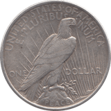 1924 SILVER PEACE DOLLAR PHILADELPHIA MINT - SILVER WORLD COINS - Cambridgeshire Coins