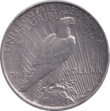 1924 SILVER PEACE DOLLAR USA - SILVER WORLD COINS - Cambridgeshire Coins