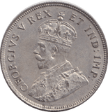 1924 SILVER SHILLING BRITISH EAST AFRICA - SILVER WORLD COINS - Cambridgeshire Coins