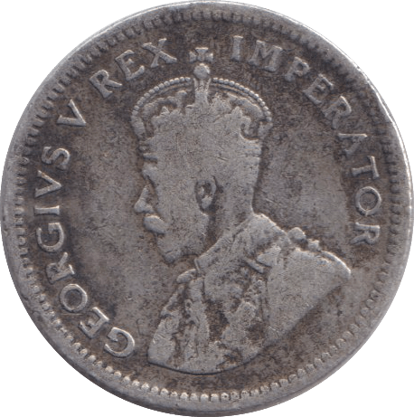 1924 SILVER SIXPENCE SOUTH AFRICA - SILVER WORLD COINS - Cambridgeshire Coins