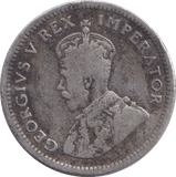 1924 SILVER SIXPENCE SOUTH AFRICA - SILVER WORLD COINS - Cambridgeshire Coins
