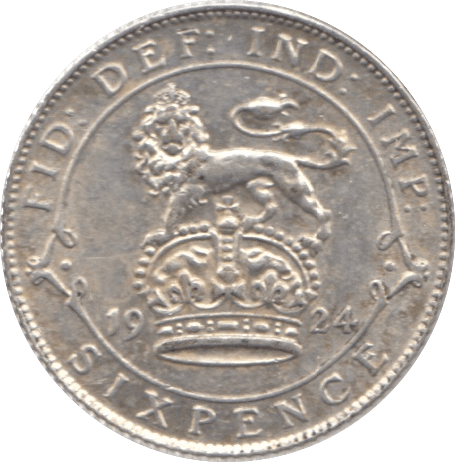 1924 SIXPENCE ( AUNC ) - Sixpence - Cambridgeshire Coins