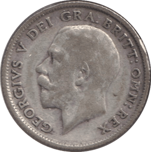 1924 SIXPENCE ( FINE ) - Cambridgeshire Coins