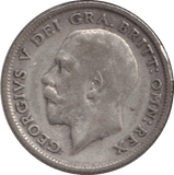 1924 SIXPENCE ( FINE ) - Cambridgeshire Coins