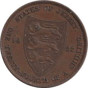 1925 1/24 SHILLING - PENNY - Cambridgeshire Coins