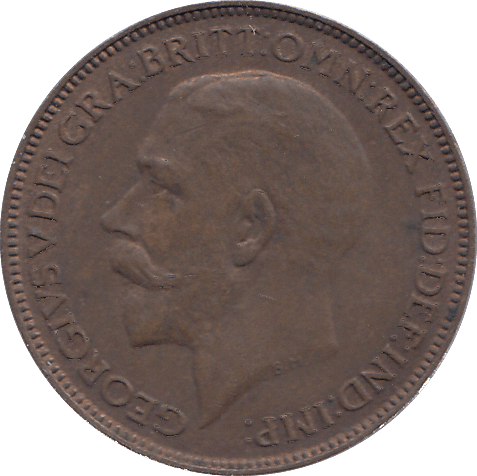 1925 FARTHING ( EF ) - FARTHING - Cambridgeshire Coins