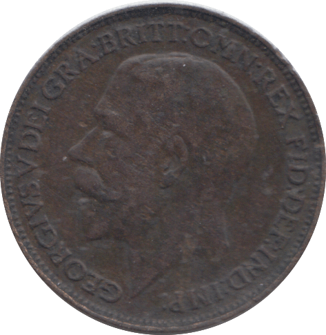 1925 FARTHING ( GF ) - FARTHING - Cambridgeshire Coins
