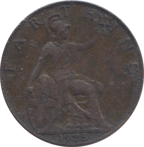 1925 FARTHING ( GF ) - FARTHING - Cambridgeshire Coins