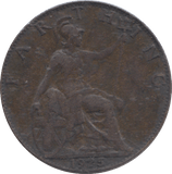 1925 FARTHING ( GF ) - FARTHING - Cambridgeshire Coins