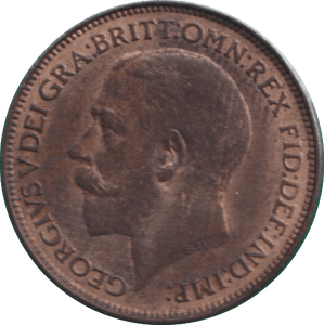 1925 FARTHING ( UNC ) - FARTHING - Cambridgeshire Coins