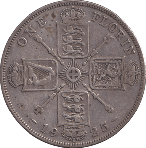 1925 FLORIN ( GF ) - FLORIN - Cambridgeshire Coins