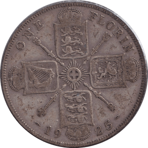 1925 FLORIN ( GF ) - FLORIN - Cambridgeshire Coins